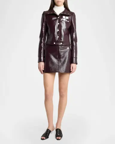 Courrèges Vinyl Reedition Jacket | Thumbnail 2
