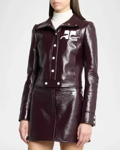 Courrèges Vinyl Reedition Jacket | Thumbnail 4