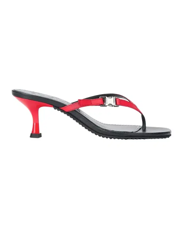 STAUD Flynn 55MM Leather Sandals
