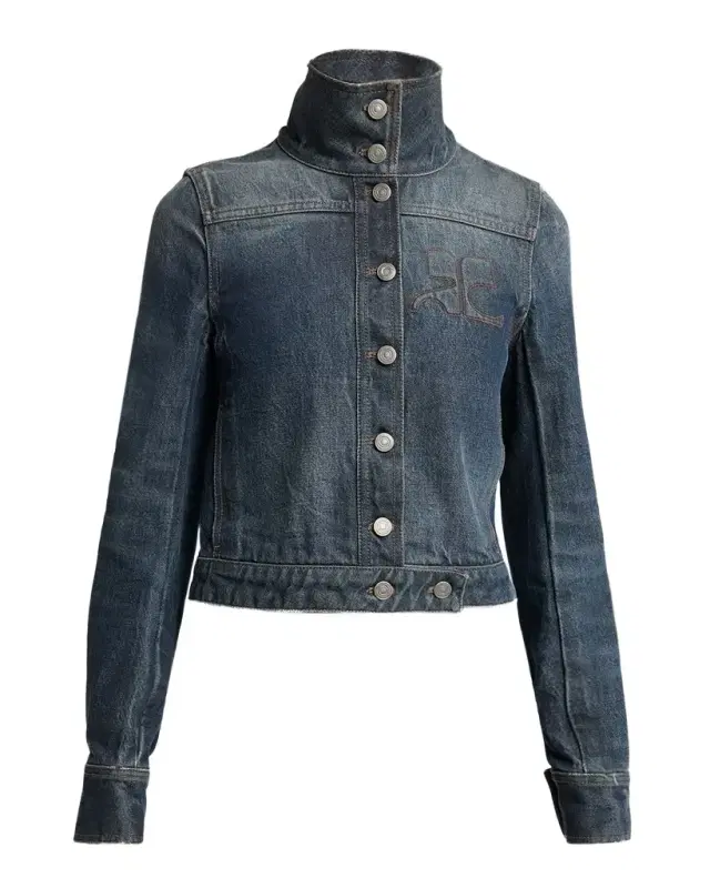 Courreges Reedition Vintage Denim Jacket