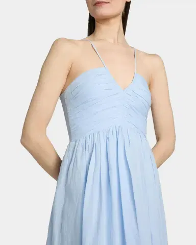 A.L.C. Rumi Ruched Midi Dress | Thumbnail 5 A.L.C. Rumi Ruched Midi Dress | Thumbnail 5