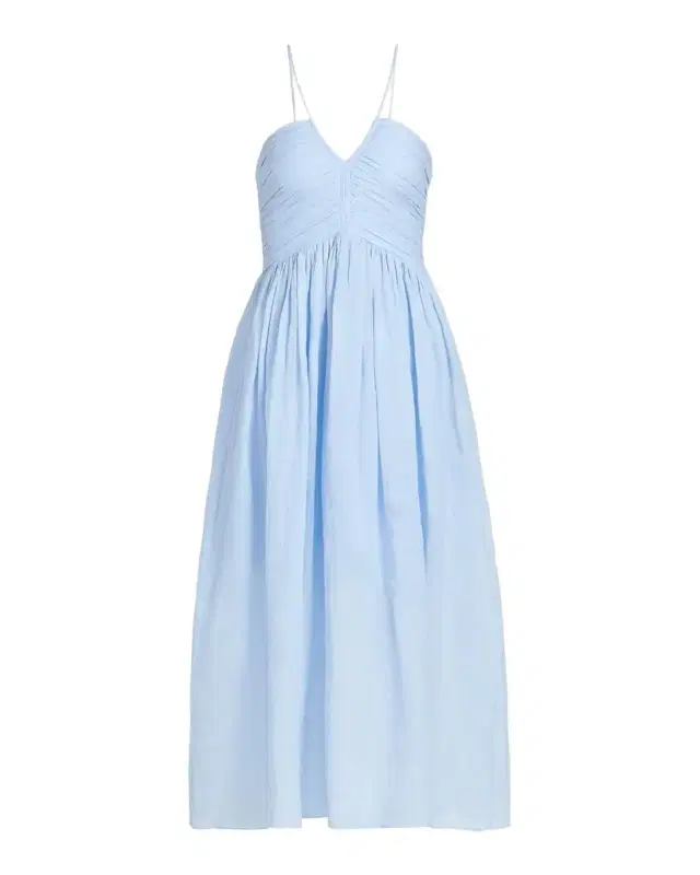 A.L.C. Rumi Ruched Midi Dress