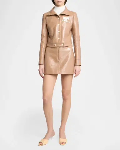 Courrèges Vinyl Reedition Jacket | Thumbnail 2 Courrèges Vinyl Reedition Jacket | Thumbnail 2