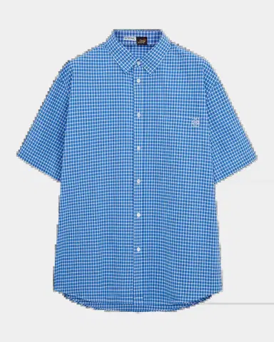 Loewe Men's x Paula's Ibiza Check Cotton-Blend Shirt | Thumbnail 2 Loewe Men's x Paula's Ibiza Check Cotton-Blend Shirt | Thumbnail 2