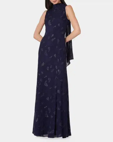 Shoshanna Quinn Metallic Lurex Maxi Dress | Thumbnail 2 Shoshanna Quinn Metallic Lurex Maxi Dress | Thumbnail 2