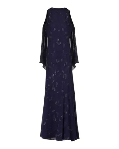 Shoshanna Quinn Metallic Lurex Maxi Dress | Thumbnail 1 Shoshanna Quinn Metallic Lurex Maxi Dress | Thumbnail 1
