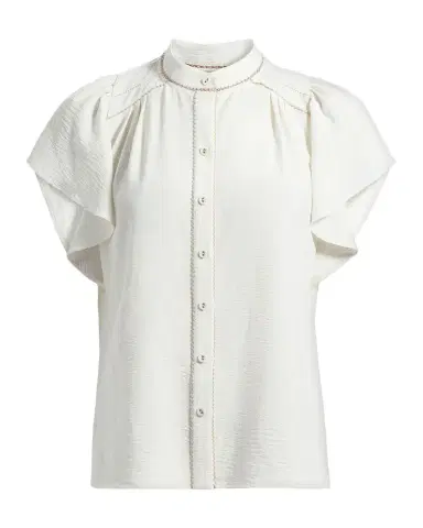 Ramy Brook Aurora Flutter-Sleeve Top | Thumbnail 1 Ramy Brook Aurora Flutter-Sleeve Top | Thumbnail 1