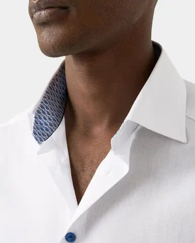 Eton Men 's Signature Floral Twill Contemporary-Fit Shirt | Thumbnail 4