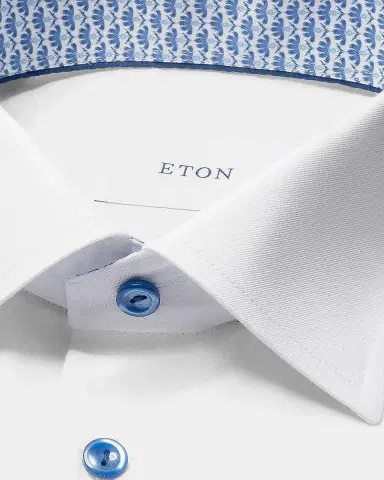 Eton Men 's Signature Floral Twill Contemporary-Fit Shirt | Thumbnail 6