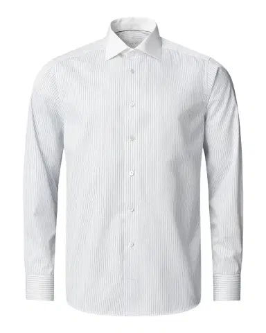 Eton Men 's Elevated Striped Cotton Contemporary-Fit Shirt | Thumbnail 1