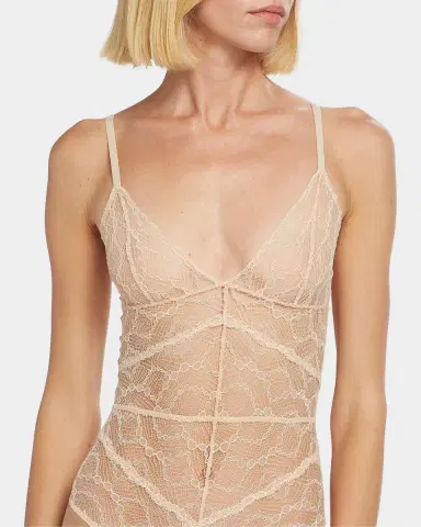 Kiki de Montparnasse Mon Cheri Sheer Lace Bodysuit | Thumbnail 5 Kiki de Montparnasse Mon Cheri Sheer Lace Bodysuit | Thumbnail 5