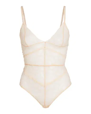 Kiki de Montparnasse Mon Cheri Sheer Lace Bodysuit | Thumbnail 1 Kiki de Montparnasse Mon Cheri Sheer Lace Bodysuit | Thumbnail 1