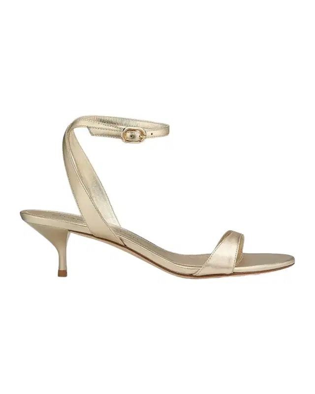 Stuart Weitzman Kellie 50MM Leather Sandals