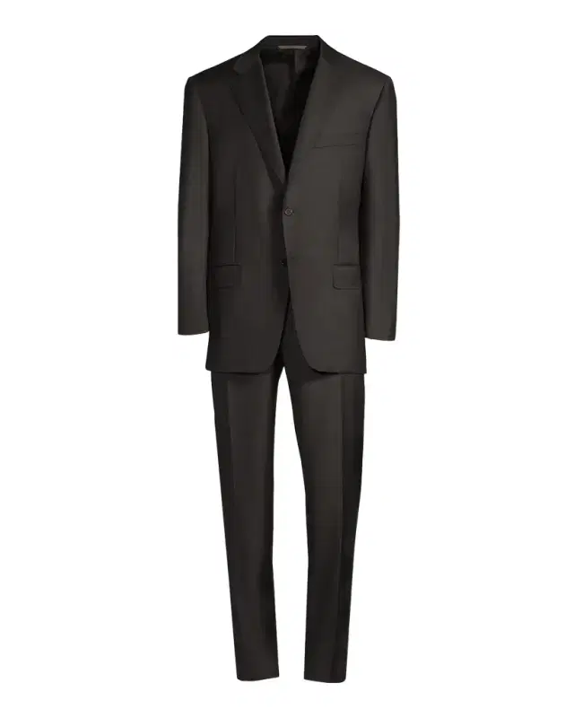 Canali Regular-Fit Two-Button Wool-Blend Suit