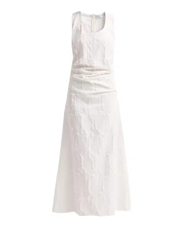 Proenza Schouler Violeta Gathered Jacquard Maxi Dress