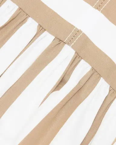 Tanya Taylor Vivien Striped Cotton Midi Dress | Thumbnail 7