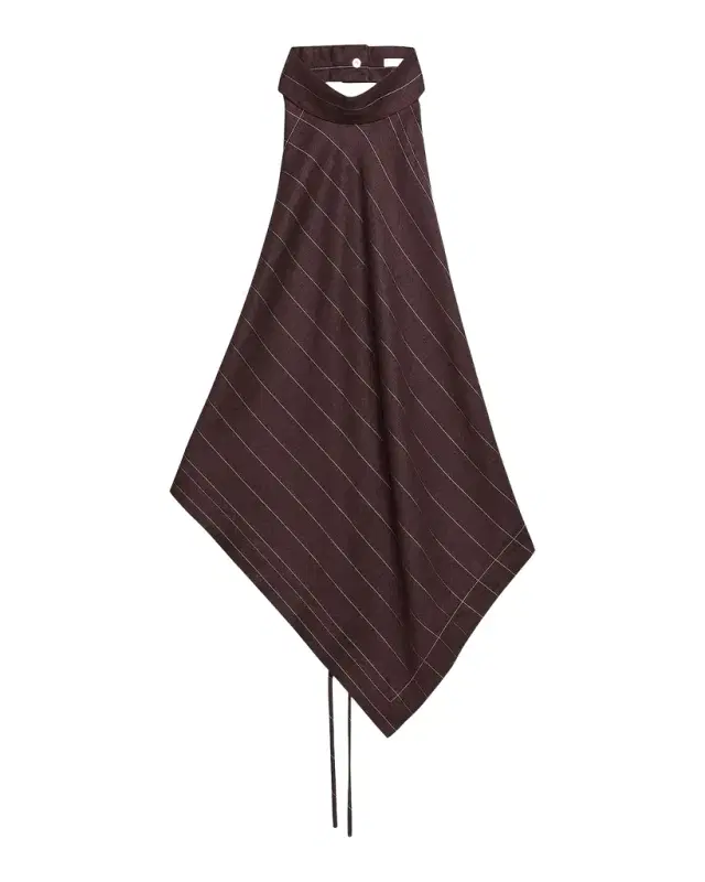 Helmut Lang Halter Scarf Top