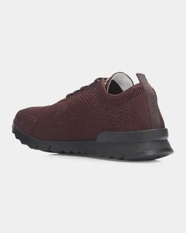 Kiton Men's FitB Knit Sneakers | Thumbnail 4