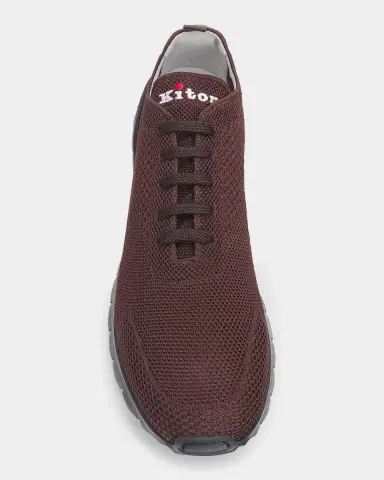 Kiton Men's FitB Knit Sneakers | Thumbnail 5