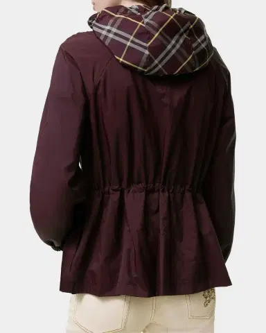 Burberry Shifford Reversible Check Hooded Jacket | Thumbnail 2 Burberry Shifford Reversible Check Hooded Jacket | Thumbnail 2