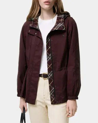 Burberry Shifford Reversible Check Hooded Jacket | Thumbnail 3 Burberry Shifford Reversible Check Hooded Jacket | Thumbnail 3