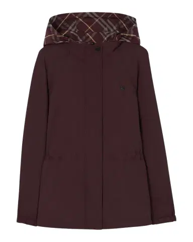 Burberry Shifford Reversible Check Hooded Jacket | Thumbnail 1 Burberry Shifford Reversible Check Hooded Jacket | Thumbnail 1