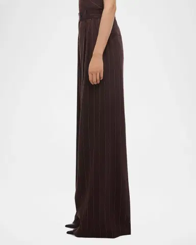 Helmut Lang Double-Pleated Wide-Leg Trousers | Thumbnail 3 Helmut Lang Double-Pleated Wide-Leg Trousers | Thumbnail 3