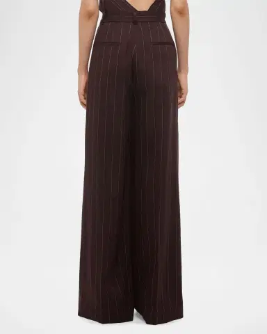 Helmut Lang Double-Pleated Wide-Leg Trousers | Thumbnail 5 Helmut Lang Double-Pleated Wide-Leg Trousers | Thumbnail 5
