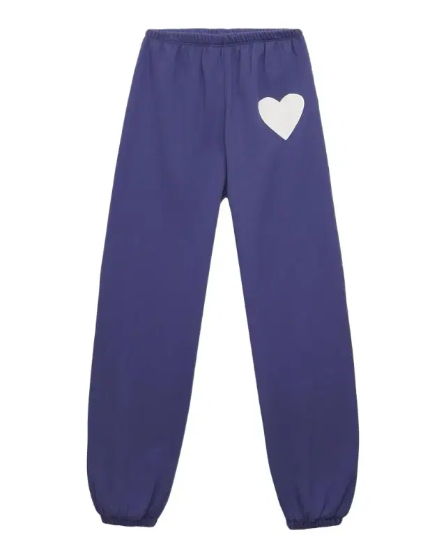 KatieJ NYC Girl's Shane Heart Graphic Sweatpants, Size S-
