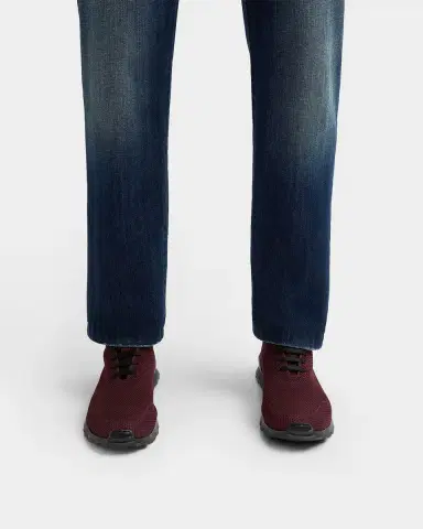 Kiton Men's FitB Knit Low-Top Sneakers | Thumbnail 2
