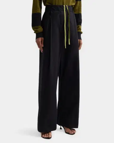 Proenza Schouler White Label Lissia Cotton Drawstring Pants | Thumbnail 4 Proenza Schouler White Label Lissia Cotton Drawstring Pants | Thumbnail 4