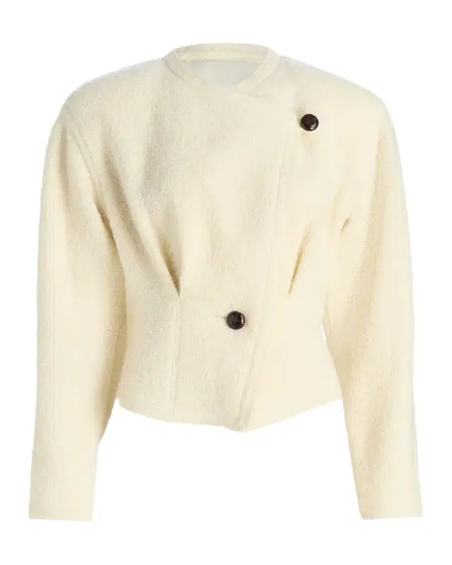 Isabel Marant Suna Wool-Blend Asymmetric Jacket