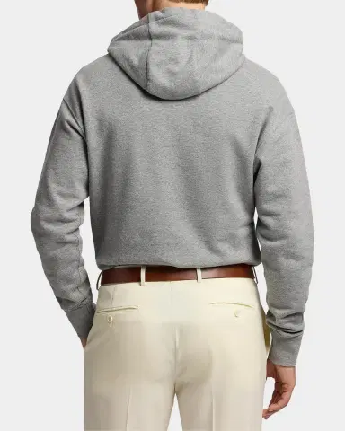 Ralph Lauren Purple Label Men's Polo Bear Cotton-Cashmere Fleece Hoodie | Thumbnail 3