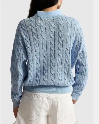 Polo Ralph Lauren Cable-Knit Cotton Sweater | Thumbnail 3