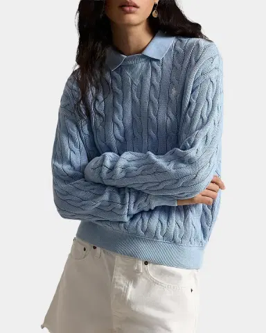 Polo Ralph Lauren Cable-Knit Cotton Sweater | Thumbnail 4