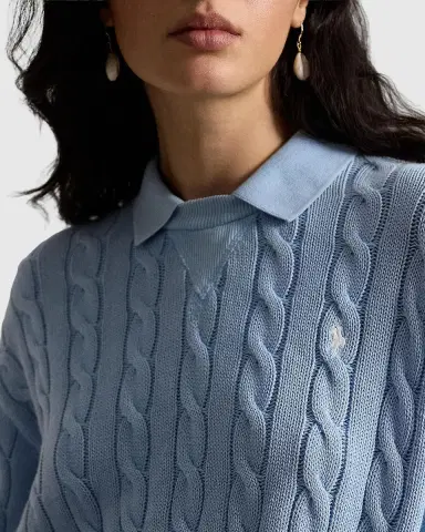 Polo Ralph Lauren Cable-Knit Cotton Sweater | Thumbnail 5