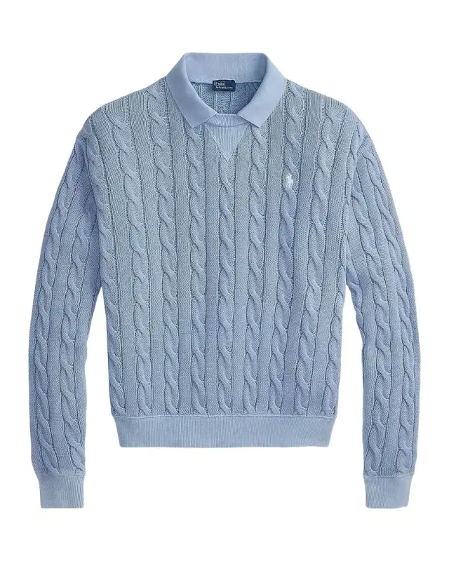 Polo Ralph Lauren Cable-Knit Cotton Sweater