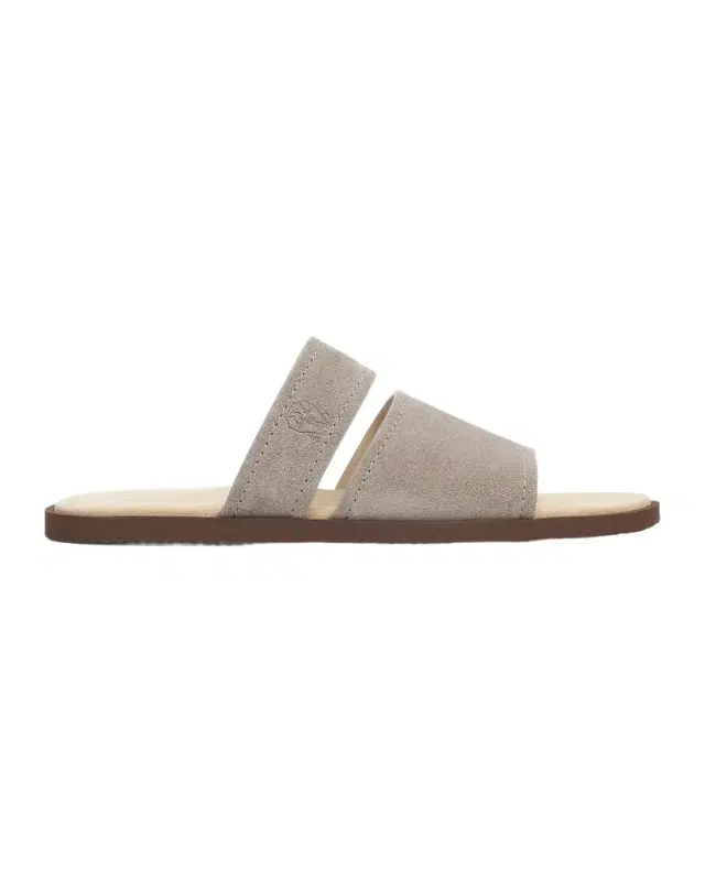 Brunello Cucinelli Men's Suede Sandals