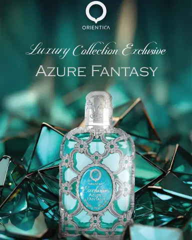 Orientica Parfums Exclusive Azure Fantasy Extrait de Parfum, 2.7 oz. | Thumbnail 4