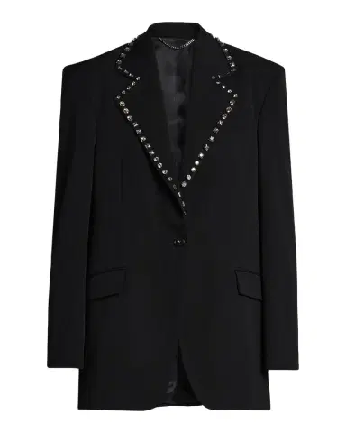Stella McCartney Embellished-Lapel Wool Blazer | Thumbnail 1