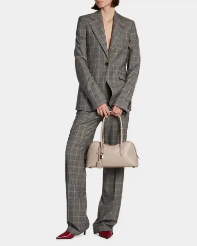 Stella McCartney Check Wool Slim Pants | Thumbnail 2 Stella McCartney Check Wool Slim Pants | Thumbnail 2