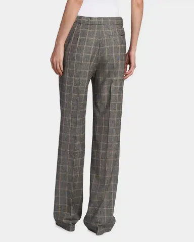 Stella McCartney Check Wool Slim Pants | Thumbnail 3 Stella McCartney Check Wool Slim Pants | Thumbnail 3