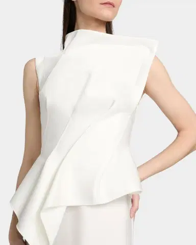 ACLER Forever Young Harty Satin Draped Gown | Thumbnail 5 ACLER Forever Young Harty Satin Draped Gown | Thumbnail 5