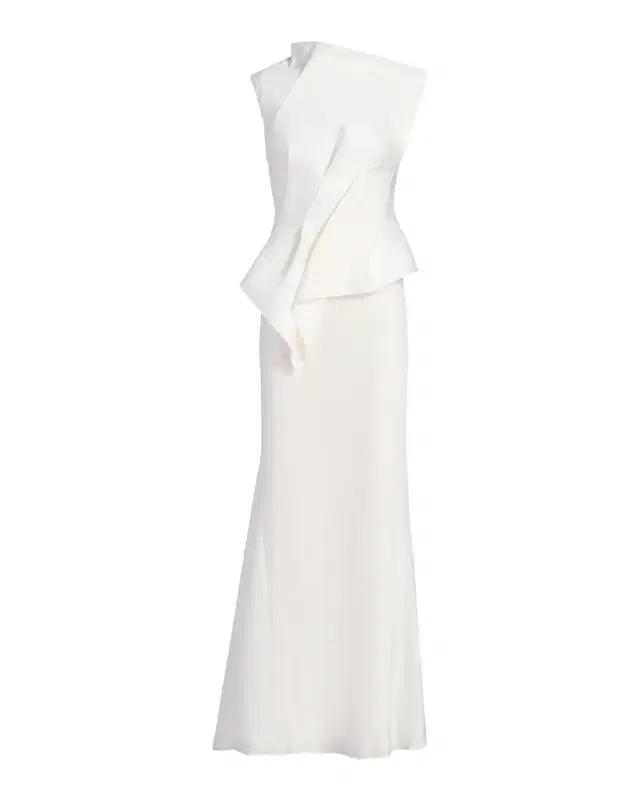 Acler Forever Young Harty Satin Draped Gown
