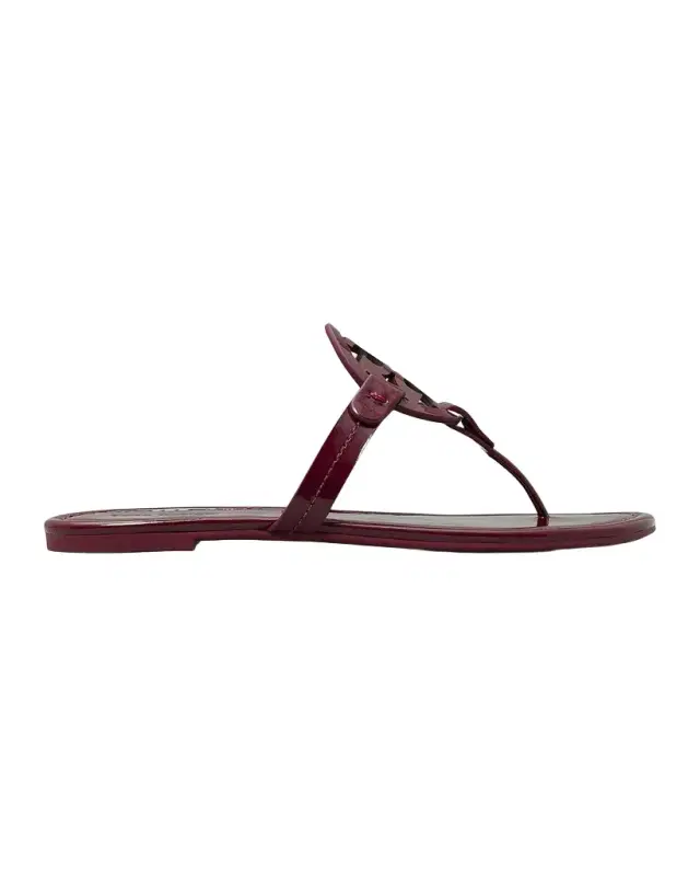 Tory Burch Miller Logo Leather Sandals