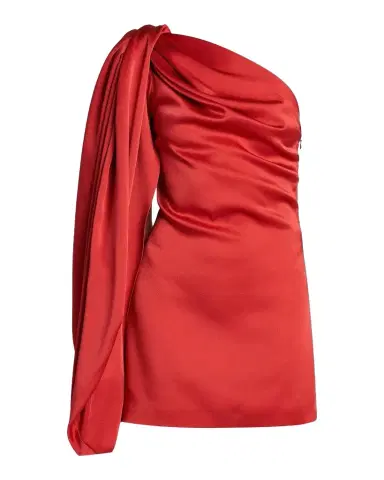Stella McCartney Draped Satin Sheath Mini Dress | Thumbnail 1 Stella McCartney Draped Satin Sheath Mini Dress | Thumbnail 1