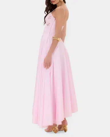 PatBo Lotus Floral Embroidered Corset-Inspired Maxi Dress | Thumbnail 3 PatBo Lotus Floral Embroidered Corset-Inspired Maxi Dress | Thumbnail 3