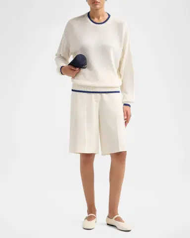 SEROYA Kris Knit Crewneck Sweater | Thumbnail 2