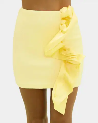 PatBo Taffeta Ruffle Mini Skirt | Thumbnail 4 PatBo Taffeta Ruffle Mini Skirt | Thumbnail 4