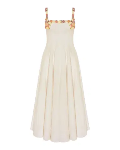 PatBo Gabriela Beaded Fit-&-Flare Midi Dress | Thumbnail 1 PatBo Gabriela Beaded Fit-&-Flare Midi Dress | Thumbnail 1